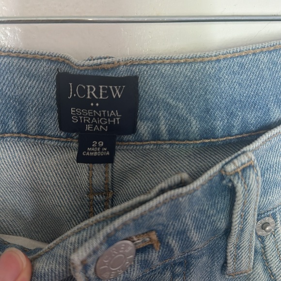 J Crew Factory Essential Straight Jean - Picture 3 of 4